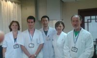 En el hospital de Beijing (China)
